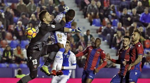 0-0. Levante y Leganés cierran el año sin goles y apenas ocasiones 0-0. Levante y Leganés cierran el año sin goles y apenas ocasiones