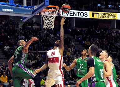 74-71. Unicaja coge la directa y suma tercer triunfo consecutivo 74-71. Unicaja coge la directa y suma tercer triunfo consecutivo