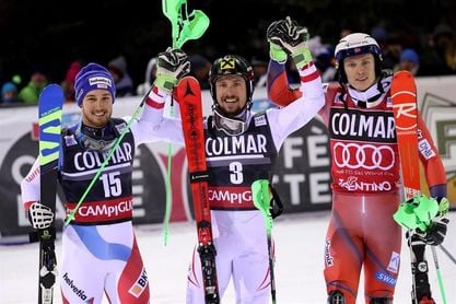 Hirscher logra en el eslalon de Madonna su cuarta victoria de la temporada Hirscher logra en el eslalon de Madonna su cuarta victoria de la temporada