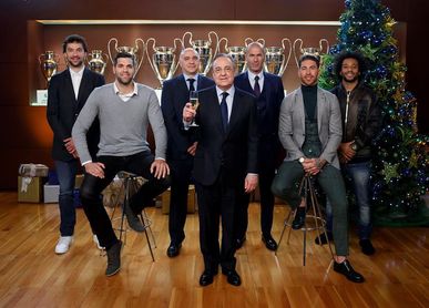 Florentino Pérez: En títulos este ha sido el mejor año de nuestra historia Florentino Pérez: En títulos este ha sido el mejor año de nuestra historia
