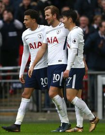 Kane adelanta a Messi con un triplete y es máximo goleador de 2017 en Europa Kane adelanta a Messi con un triplete y es máximo goleador de 2017 en Europa