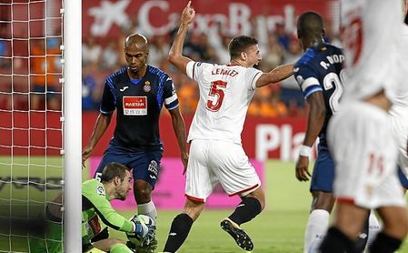 El partido de la primera vuelta entre Sevilla y Espanyol acabó 1-1. El partido de la primera vuelta entre Sevilla y Espanyol acabó 1-1.