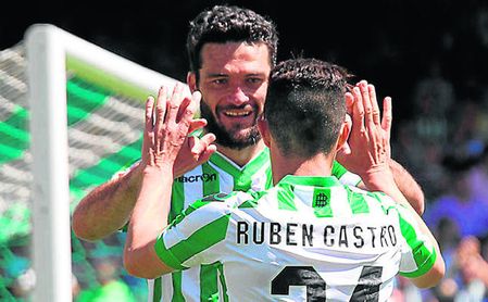 Rubén Castro, el mejor socio de Jorge Molina Rubén Castro, el mejor socio de Jorge Molina