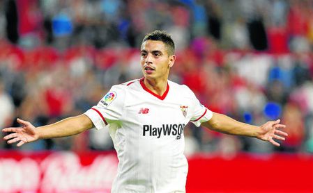 Uno de cada cuatro goles del Sevilla fue de Ben Yedder Uno de cada cuatro goles del Sevilla fue de Ben Yedder