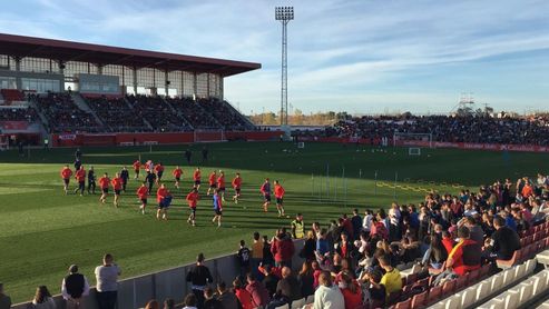 Máxima expectación en el tercer entrenamiento de Montella Máxima expectación en el tercer entrenamiento de Montella