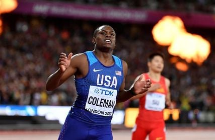 Christian Coleman bate el récord mundial de 60 m con 6.37 Christian Coleman bate el récord mundial de 60 m con 6.37