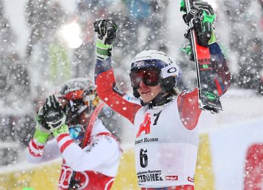 Kristoffersen sorprende a Hirscher en Kitzbühel Kristoffersen sorprende a Hirscher en Kitzbühel