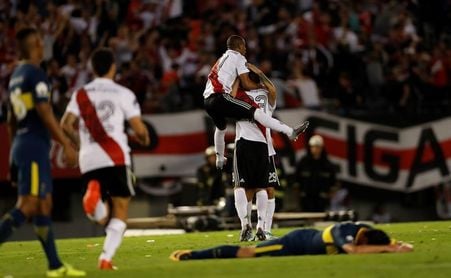 Con tanto de Santos Borré, River se quedó con el superclásico del verano Con tanto de Santos Borré, River se quedó con el superclásico del verano