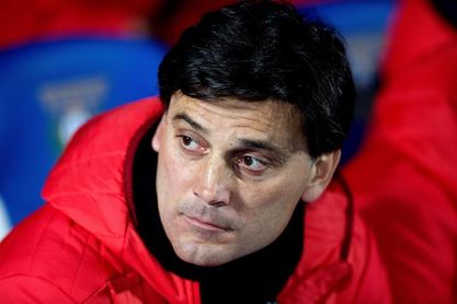 Montella: "Necesitamos reaccionar en la Liga para recuperar posiciones" Montella: "Necesitamos reaccionar en la Liga para recuperar posiciones"