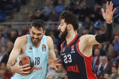 Baskonia y Barcelona miden sus fuerzas por tercera vez esta temporada Baskonia y Barcelona miden sus fuerzas por tercera vez esta temporada