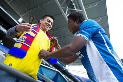 El colombiano Carlos ´La Roca´ Sánchez entra el lista para el derbi El colombiano Carlos ´La Roca´ Sánchez entra el lista para el derbi