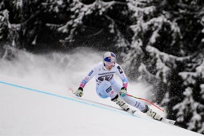 Lindsey Vonn logra su victoria número 80 en la Copa del Mundo Lindsey Vonn logra su victoria número 80 en la Copa del Mundo