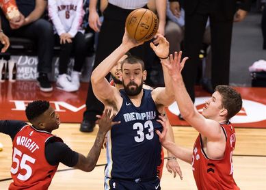 101-86. Wright encabeza el ataque ganador de los Raptors; Marc Gasol, 20 puntos 101-86. Wright encabeza el ataque ganador de los Raptors; Marc Gasol, 20 puntos