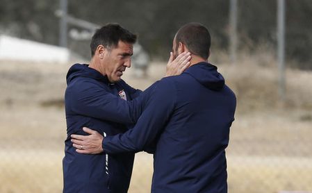 Berizzo ya sólo piensa en volver a entrenar. Berizzo ya sólo piensa en volver a entrenar.