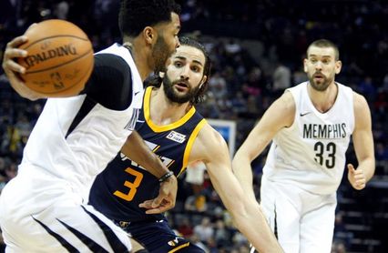 Rubio mantiene inspiración encestadora ante Marc Gasol; Pau, reserva de lujo Rubio mantiene inspiración encestadora ante Marc Gasol; Pau, reserva de lujo