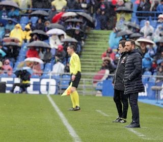Bordalás: "No nos obsesionamos con Messi" Bordalás: "No nos obsesionamos con Messi"