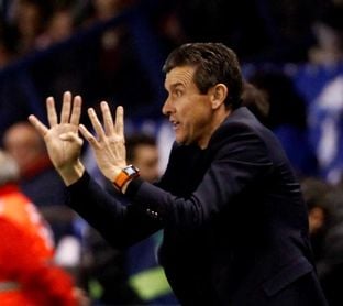 Unzué destaca la solidez defensiva del Getafe Unzué destaca la solidez defensiva del Getafe