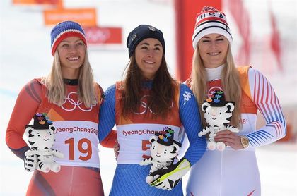 Goggia se corona en Jeongseon y Lindsey captura bronce en la prueba reina Goggia se corona en Jeongseon y Lindsey captura bronce en la prueba reina