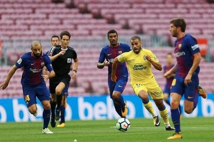 Leganés y Las Palmas, jueces antes de la "final" del Camp Nou Leganés y Las Palmas, jueces antes de la "final" del Camp Nou