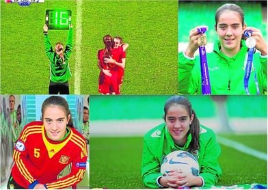 El minuto 89 del España-República Checa no se le olvidará jamás a Rocío Gálvez, por ser el momento de su debut con la absoluta. El minuto 89 del España-República Checa no se le olvidará jamás a Rocío Gálvez, por ser el momento de su debut con la absoluta.