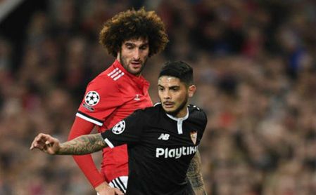 Éver Banega: "Sin la afición, esto no sería posible" Éver Banega: "Sin la afición, esto no sería posible"