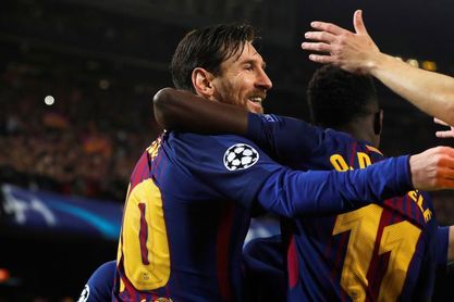 Iniesta: "Es una bendición que esté Messi" Iniesta: "Es una bendición que esté Messi"
