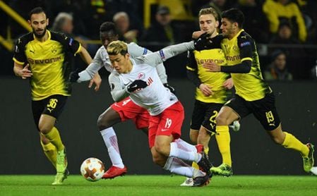 Ojeadores del Milan, el Tottenham, el Chelsea, el United o el Villarreal, en el Salzburgo-Dortmund Ojeadores del Milan, el Tottenham, el Chelsea, el United o el Villarreal, en el Salzburgo-Dortmund