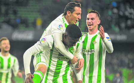 La plantilla del Betis va a por el sueño La plantilla del Betis va a por el sueño