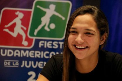 Deyna Castellanos lidera a Venezuela para la Copa América femenina Deyna Castellanos lidera a Venezuela para la Copa América femenina