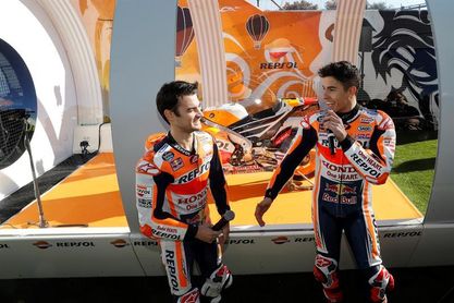 Marc Márquez y Dani Pedrosa entrenan en Jerez Marc Márquez y Dani Pedrosa entrenan en Jerez
