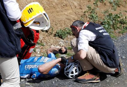 El ciclista belga Goolaerts sufre un paro cardíaco en la París-Roubaix El ciclista belga Goolaerts sufre un paro cardíaco en la París-Roubaix