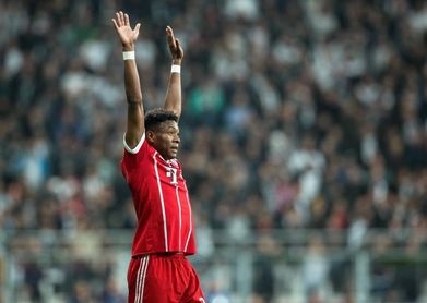 Alaba vuelve a entrenar con el Bayern tras superar problemas de espalda Alaba vuelve a entrenar con el Bayern tras superar problemas de espalda