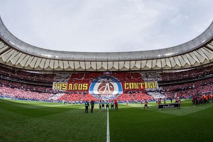 ´115 Años contigo´, el primer tifo del Wanda Metropolitano ´115 Años contigo´, el primer tifo del Wanda Metropolitano