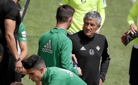 Setién ya da por perdido a Fabián. Setién ya da por perdido a Fabián.