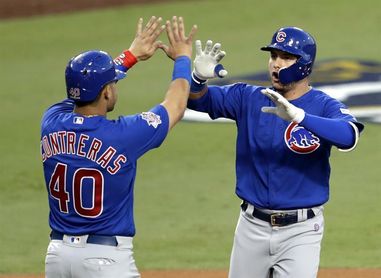 2-1. Almora define con sencillo el triunfo de los Cachorros 2-1. Almora define con sencillo el triunfo de los Cachorros