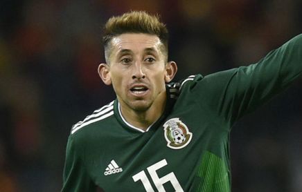 Héctor Herrera durante un partido con la Selección Mexicana. Héctor Herrera durante un partido con la Selección Mexicana.