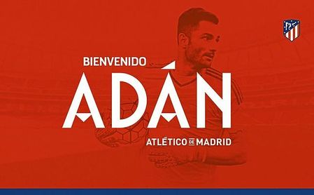 Adán ha firmado con el Atlético para las dos próximas temporadas. Adán ha firmado con el Atlético para las dos próximas temporadas.