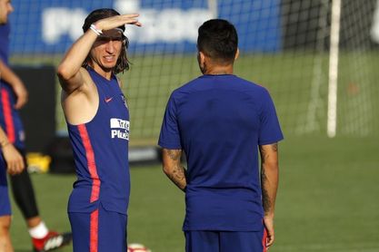 Filipe por Lucas y Correa por Rodri para la visita a Valencia Filipe por Lucas y Correa por Rodri para la visita a Valencia