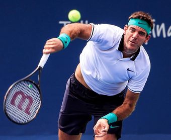 Del Potro resiste a Kyrgios para llegar a cuartos Del Potro resiste a Kyrgios para llegar a cuartos