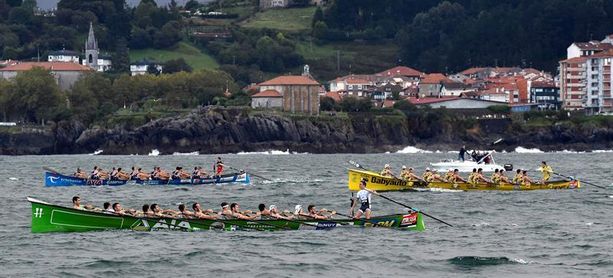 Urdaibai y Hondarribia se la juegan en Zarautz la bandera más importante Urdaibai y Hondarribia se la juegan en Zarautz la bandera más importante