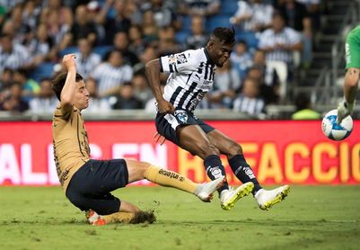 El argentino Nicolás Sánchez le da triunfo al Monterrey sobre los Pumas El argentino Nicolás Sánchez le da triunfo al Monterrey sobre los Pumas