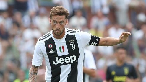 Marchisio, con la Juve, en un encuentro reciente Marchisio, con la Juve, en un encuentro reciente