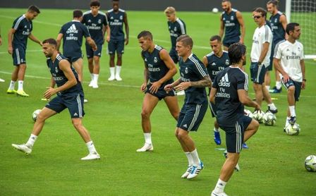 Lopetegui ultima la visita al Girona con toda su plantilla salvo Vallejo Lopetegui ultima la visita al Girona con toda su plantilla salvo Vallejo