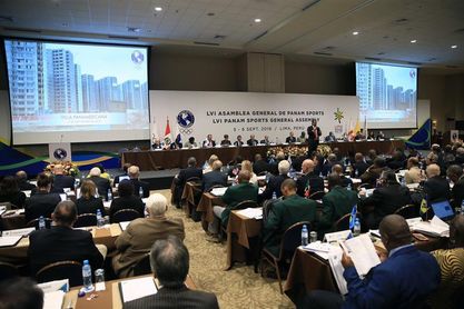 Comienza la asamblea general de Panam Sports con 250 delegados de 41 países Comienza la asamblea general de Panam Sports con 250 delegados de 41 países
