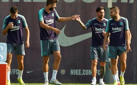 Arthur y Coutinho se suman a los entrenamientos antes de visitar Anoeta Arthur y Coutinho se suman a los entrenamientos antes de visitar Anoeta