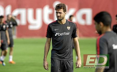 Franco Vázquez recuerda que los goles no son sólo responsabilidad del delantero centro. Franco Vázquez recuerda que los goles no son sólo responsabilidad del delantero centro.
