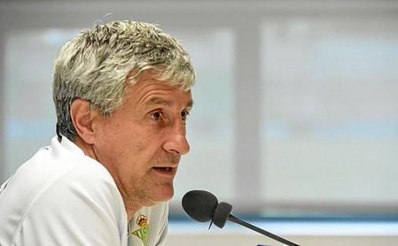 Quique Setién, sobre el Valencia, Lo Celso y el 'Tourmalet' Quique Setién, sobre el Valencia, Lo Celso y el 'Tourmalet'