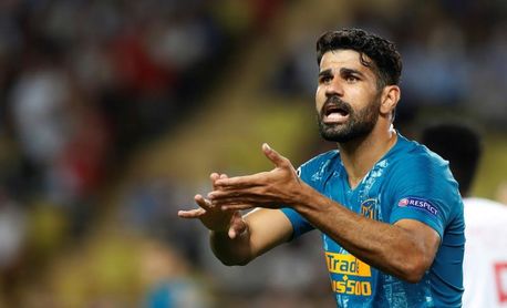 Diego Costa y Giménez remontan al descanso (1-2) en Mónaco Diego Costa y Giménez remontan al descanso (1-2) en Mónaco