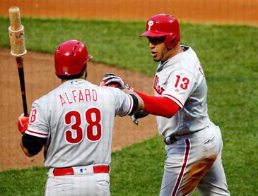5-2. Alfaro pega de vuelta entera para los Filis 5-2. Alfaro pega de vuelta entera para los Filis