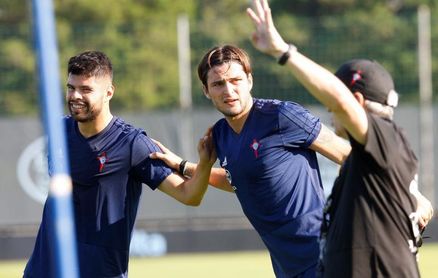El Celta disputa un partido contra el filial El Celta disputa un partido contra el filial